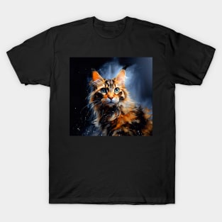 Calico cat art T-Shirt